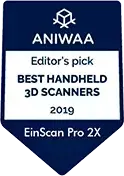 Scanner 3D EinScan Pro 2X 2020 - selo