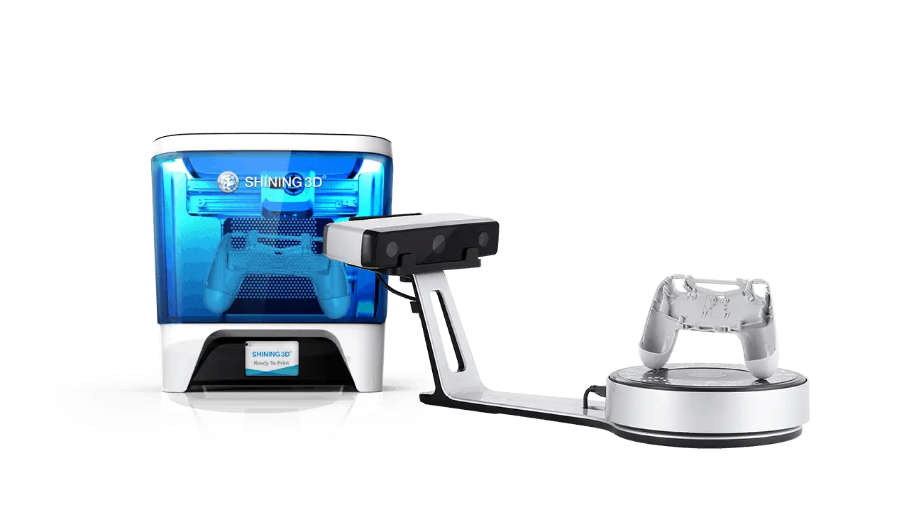 Scanner 3D EinScan SP com Impressora 3D Shining 3D