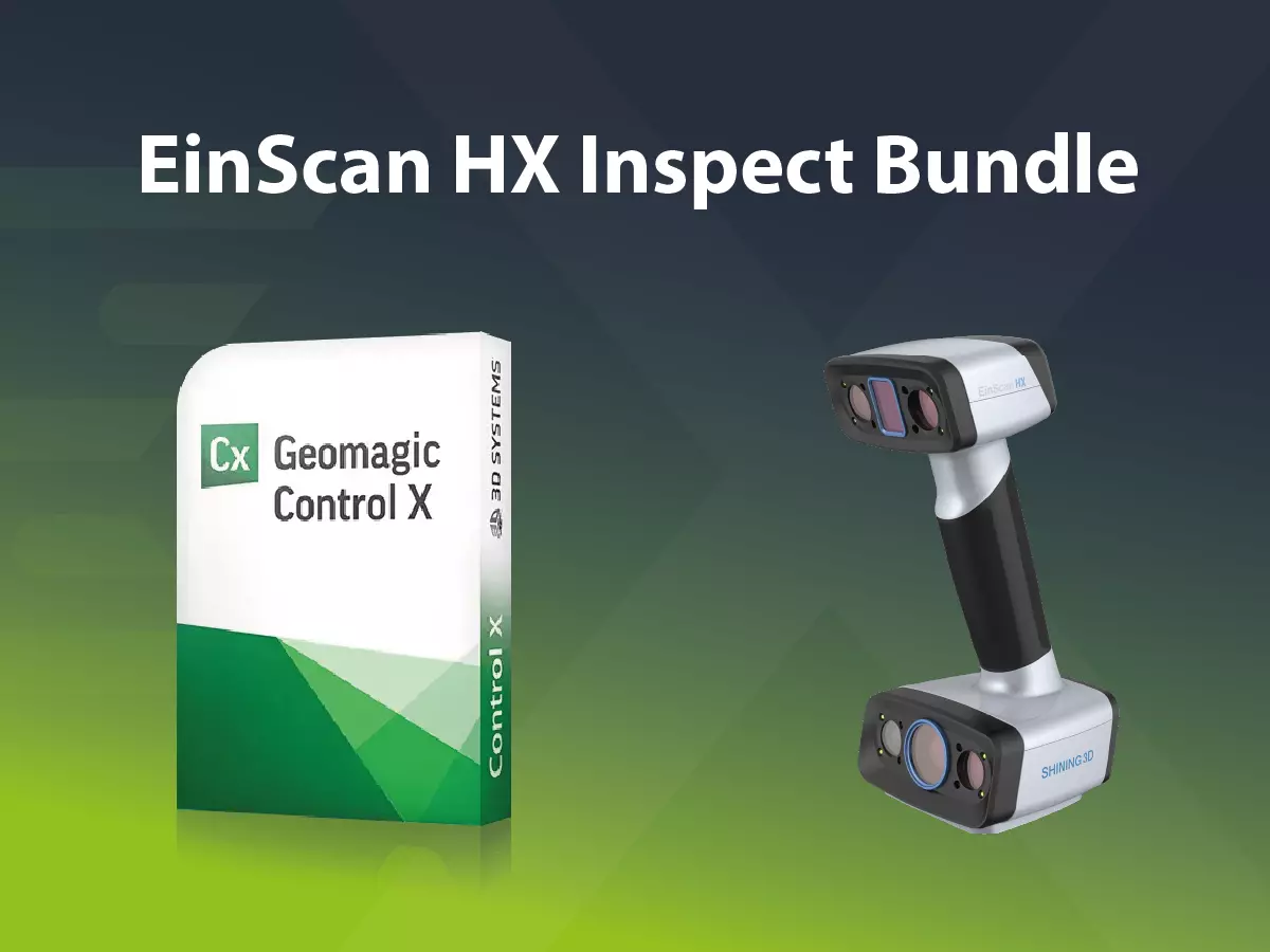 Solução EinScan HX + Geomagic Control X