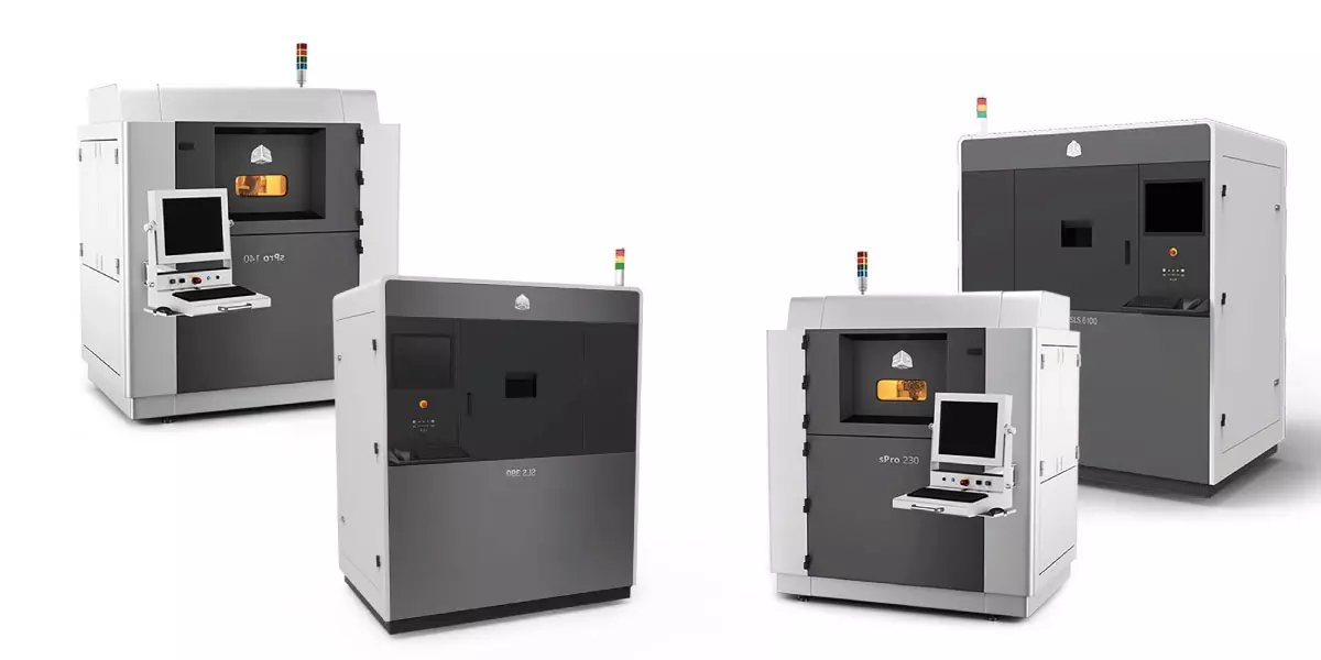 Impressoras 3D de impressão comSinterização seletiva a laser (SLS)