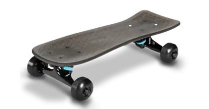 Skate produzido com a VisiJet Multi-Material Composites
