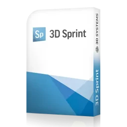 Caixa de produto 3D Sprint