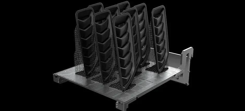 Peças grandes impressas em 3D feitas na impressora SLA 750